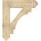 Ekena Millwork Merced Arts & Crafts Rough Sawn Bracket, Douglas Fir, 6"W x 30"D x 34"H BKT06X30X34MRC03RDF - alternate 2